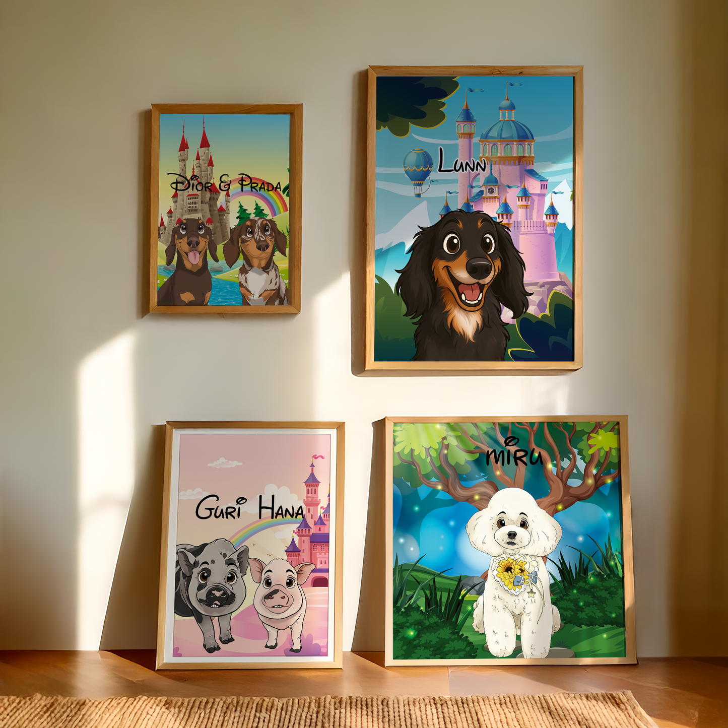 あなたのペットを世界に１つだけのアート作品に♪ | ペットイラスト | ペット似顔絵 | 犬 猫 うちの子 | ギフト
