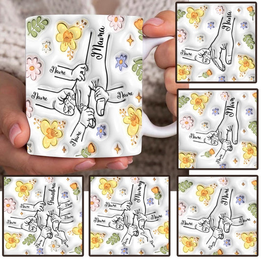 母の日|名前 入り マグカップ|マグカップ おすすめ 花柄|ギフト16