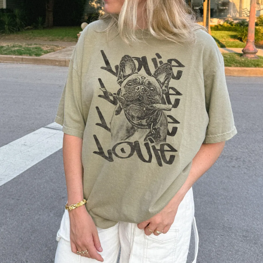 ペット似顔絵スウェット 愛犬・愛猫 Tシャツ レトロモノクロデザイン パーカー ペットロスにも 男女兼用 06