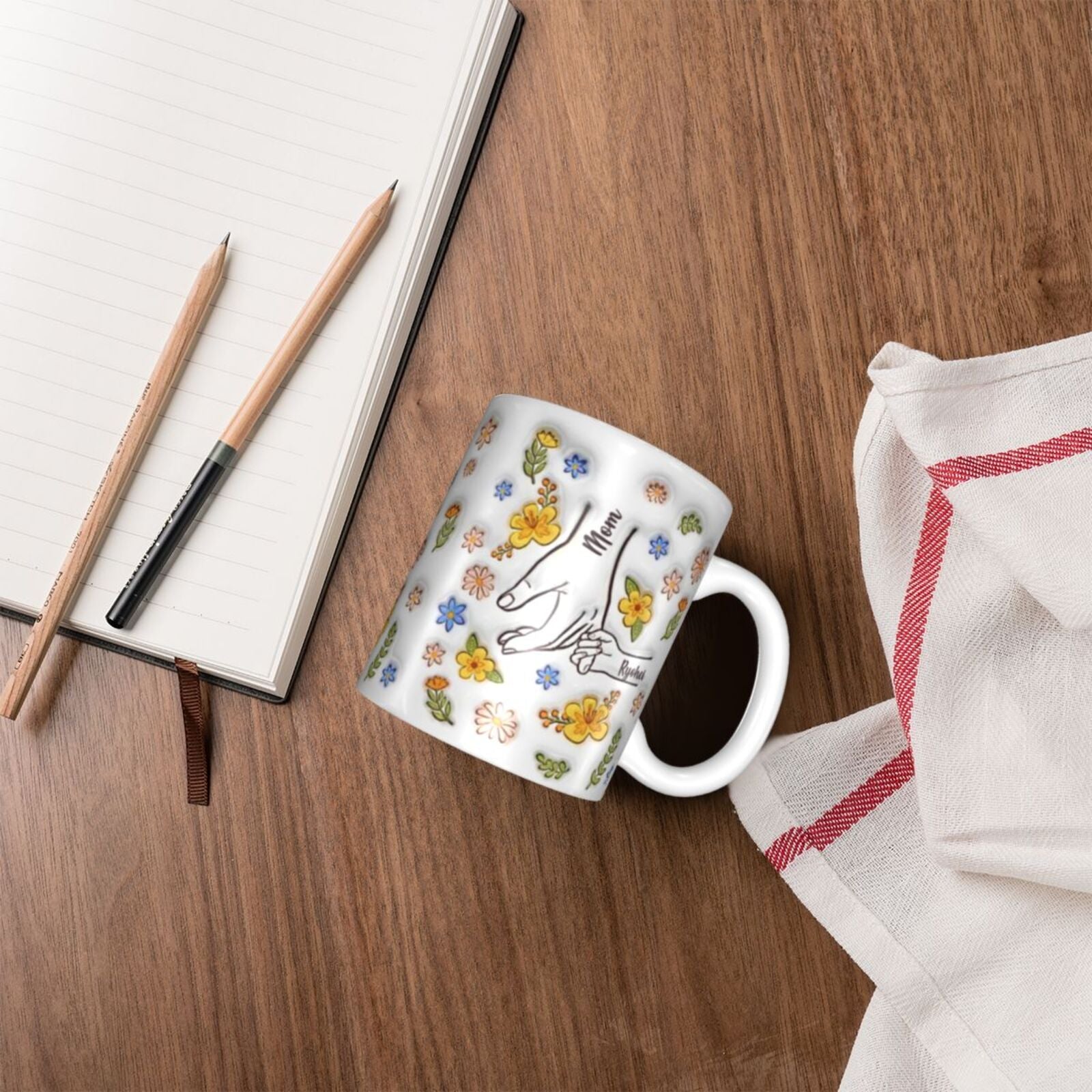 マグカップ メッセージ 入り|マグカップ 陶器|母 の 日 プレゼント 60 代