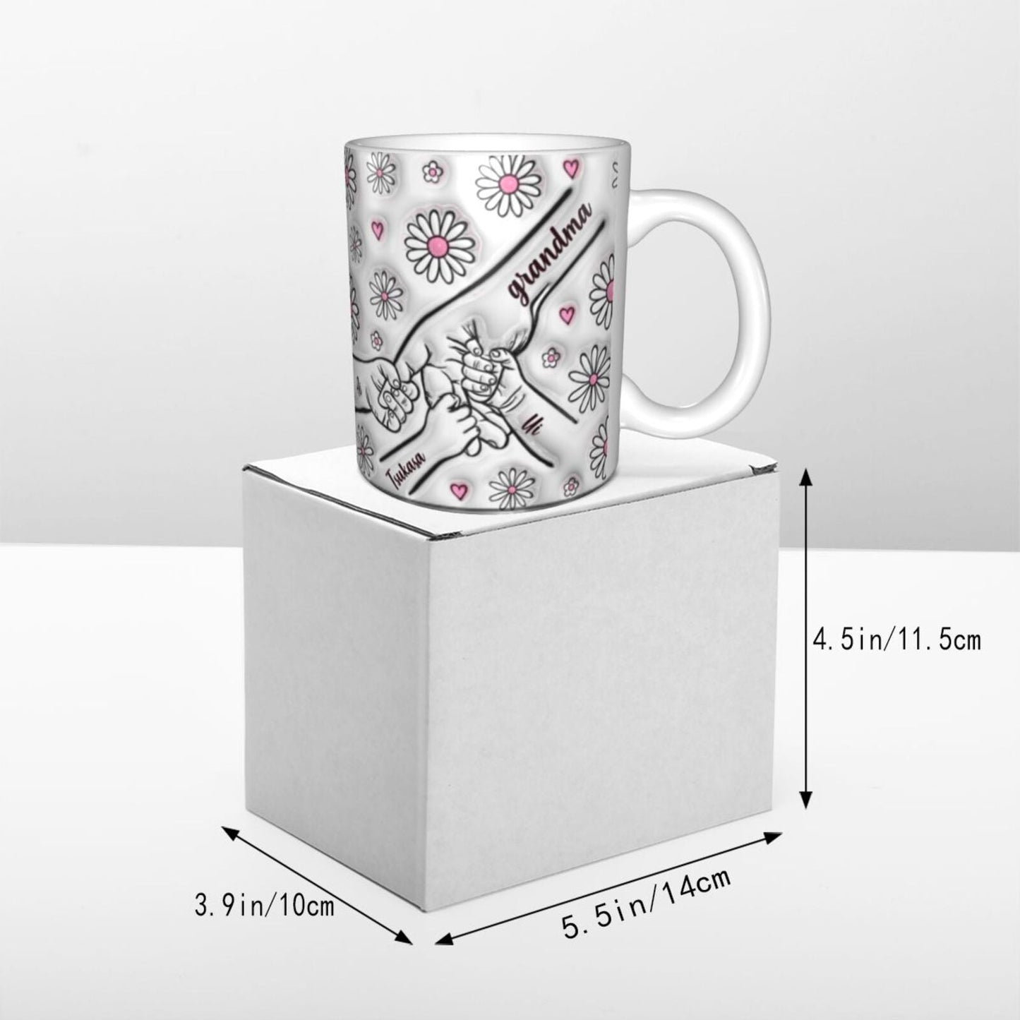 母の日|オリジナル マグカップ|マグカップ 陶器 おしゃれ|花柄 プレゼント12