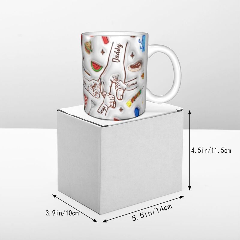 父の日 名前入り マグカップ|マグカップ 陶器|オーダー メイド 誕生日34