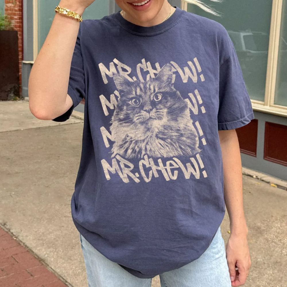 ペット似顔絵スウェット 愛犬・愛猫 Tシャツ レトロモノクロデザイン パーカー ペットロスにも 男女兼用 06