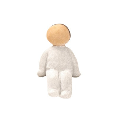 家族の絆をカタチに 記念日オブジェ｜木製ボックスに座るフィギュアセット名前＆メッセージ刻印可能 母の日・父の日・記念日のギフトに