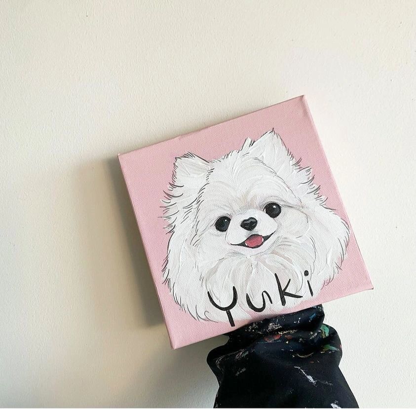 あなたのペットを世界に１つだけのアート作品に♪ | ペットイラスト | ペット似顔絵 | 犬 猫 うちの子