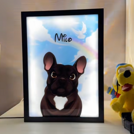 ペットライトイラスト| あなたのペットを世界に１つだけのアート作品に♪  | ペット似顔絵 | 犬 猫 うちの子 | ギフト