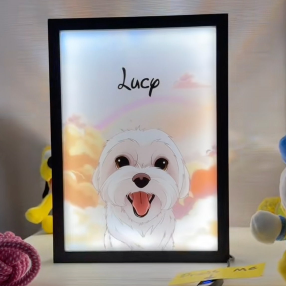 ペットライトイラスト| あなたのペットを世界に１つだけのアート作品に♪  | ペット似顔絵 | 犬 猫 うちの子 | ギフト